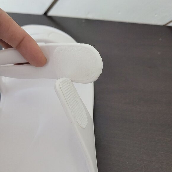 NEW Style & Co Women's 10M White Jessaa Slide Sandals With Adjustable Straps - Picture 5 of 8